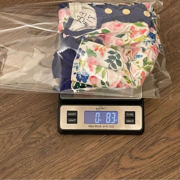 Georgia’s Boutique Long Sleeve Twirl Dresss Floral Blue White Pink Green 12-18 M - Picture 11 of 11